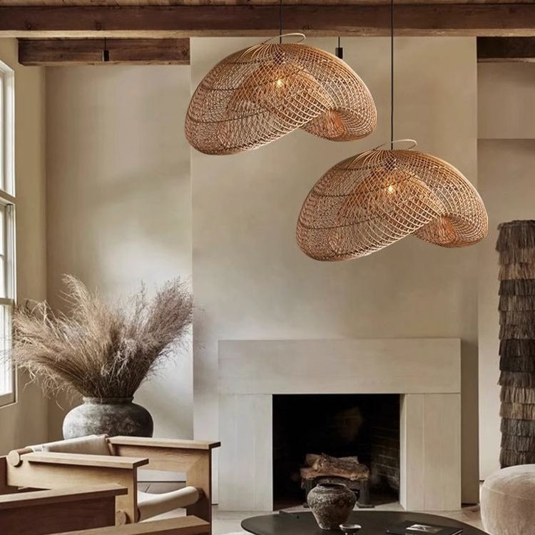 Casa Thred Rattan Pendant Light