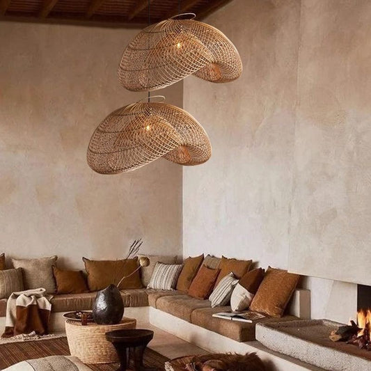 Casa Thred Rattan Pendant Light